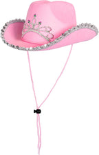 Boland - Kinderhoed glimmer roze