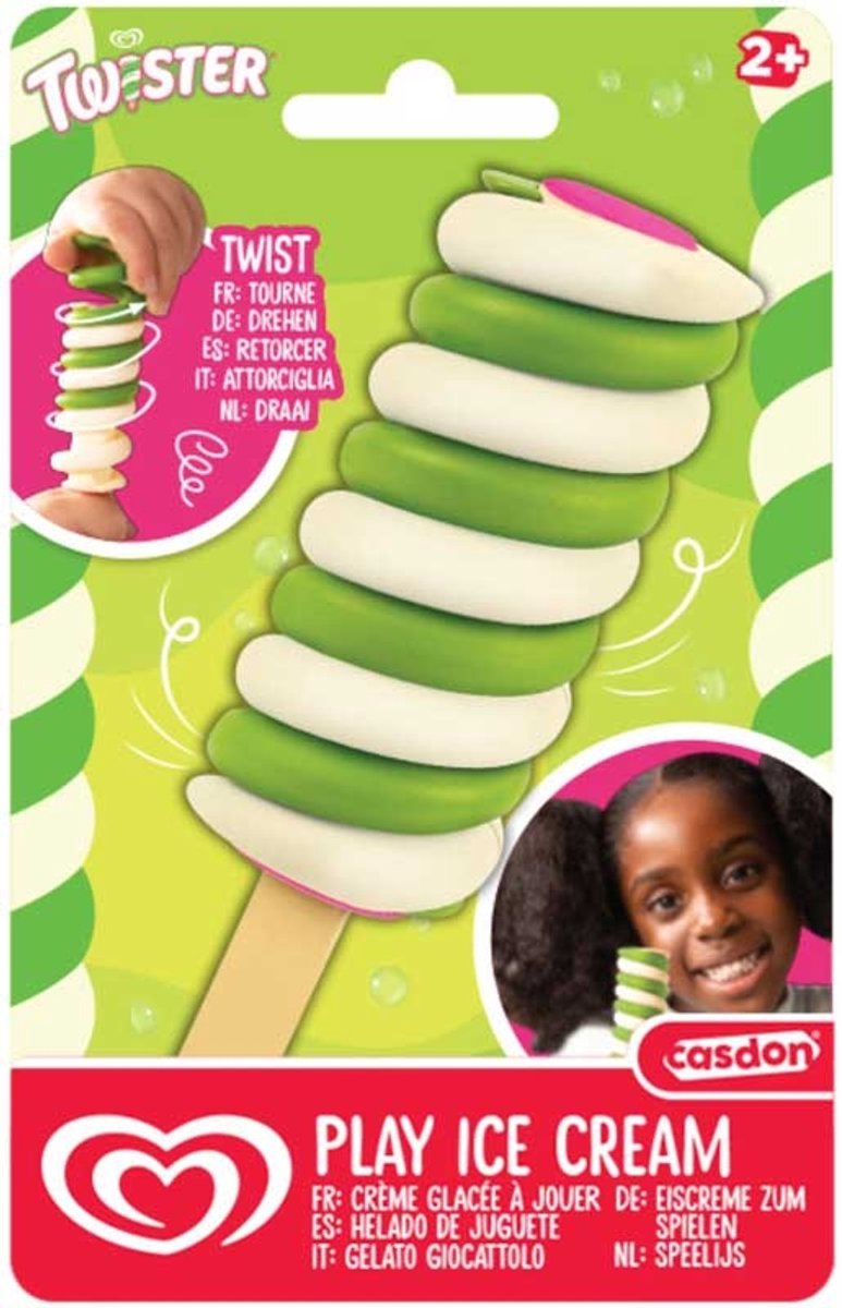 Casdon ola groene twister speelijs.