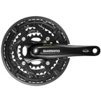 Shimano crankstel 3 x 10 speed trekking fc-t521 met 175mm crankarm 48-36-26t octalink - zwart