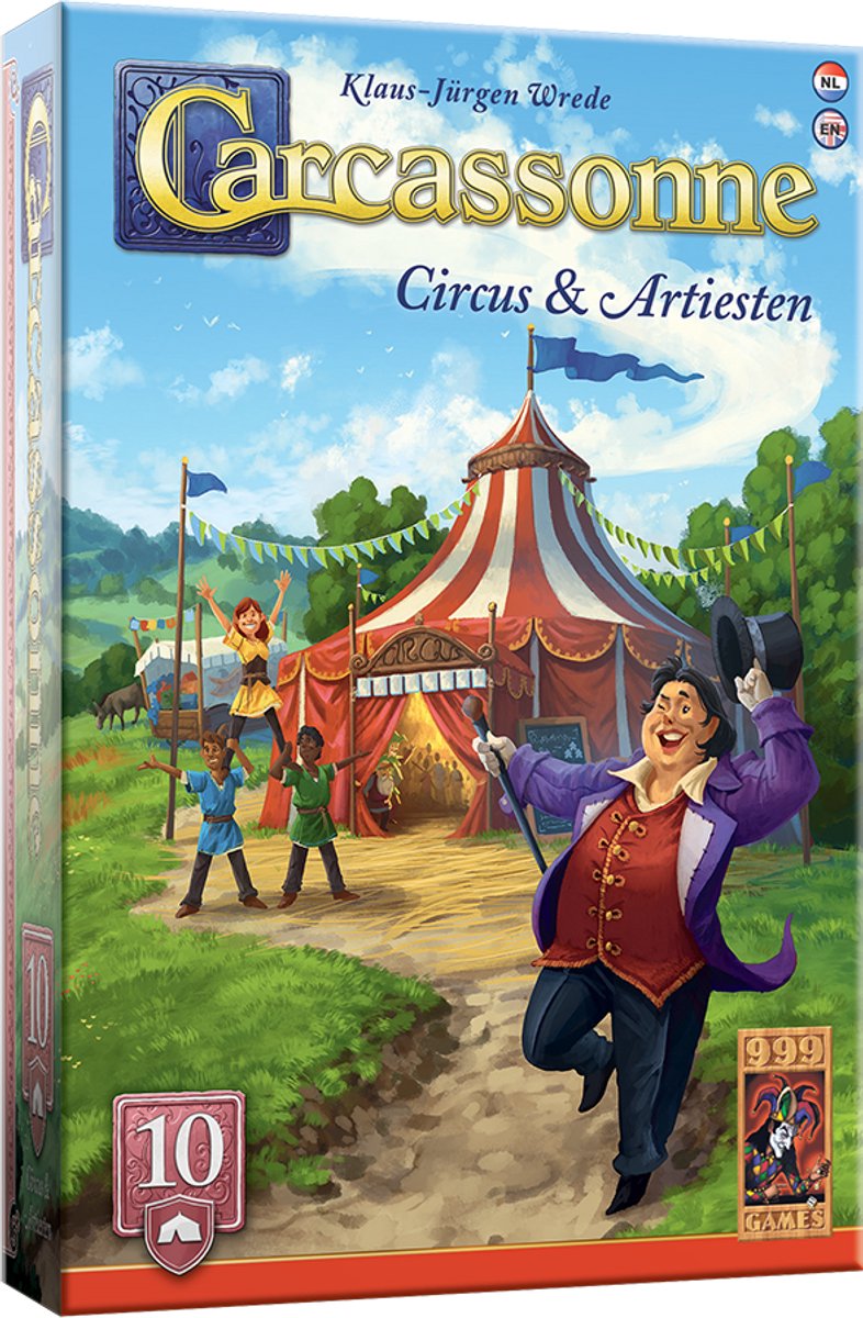 999Games - 999Games 999 games carcassonne circus & artiesten uitbreiding