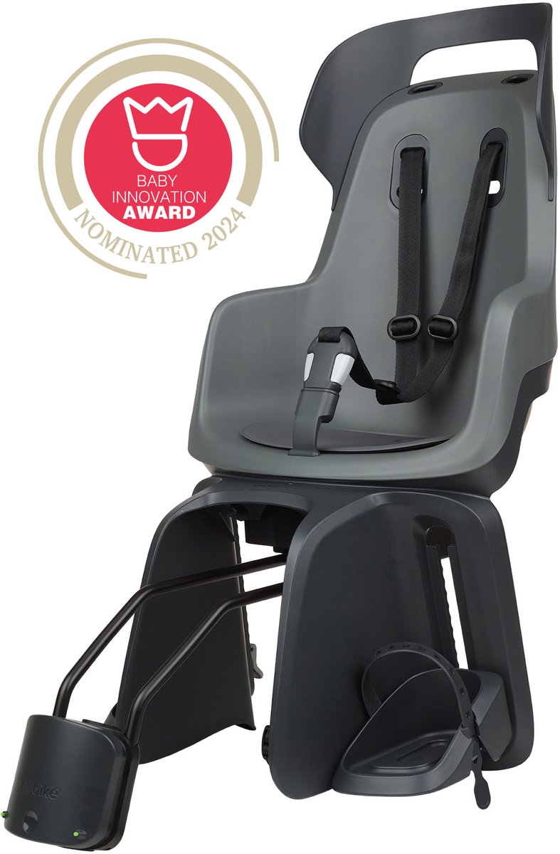 Bobike - achterzitje go maxi rs frame bev. macaron grey