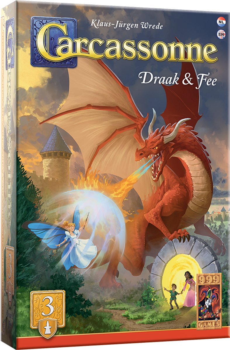 999Games - 999Games 999 games carcassonne draak & fee uitbreiding