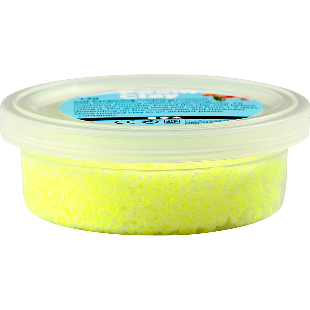 Creativ Company - Creativ Company Https://www.cchobby.nl/foam-clayr-glitter-geel-35-gr-1-doosje