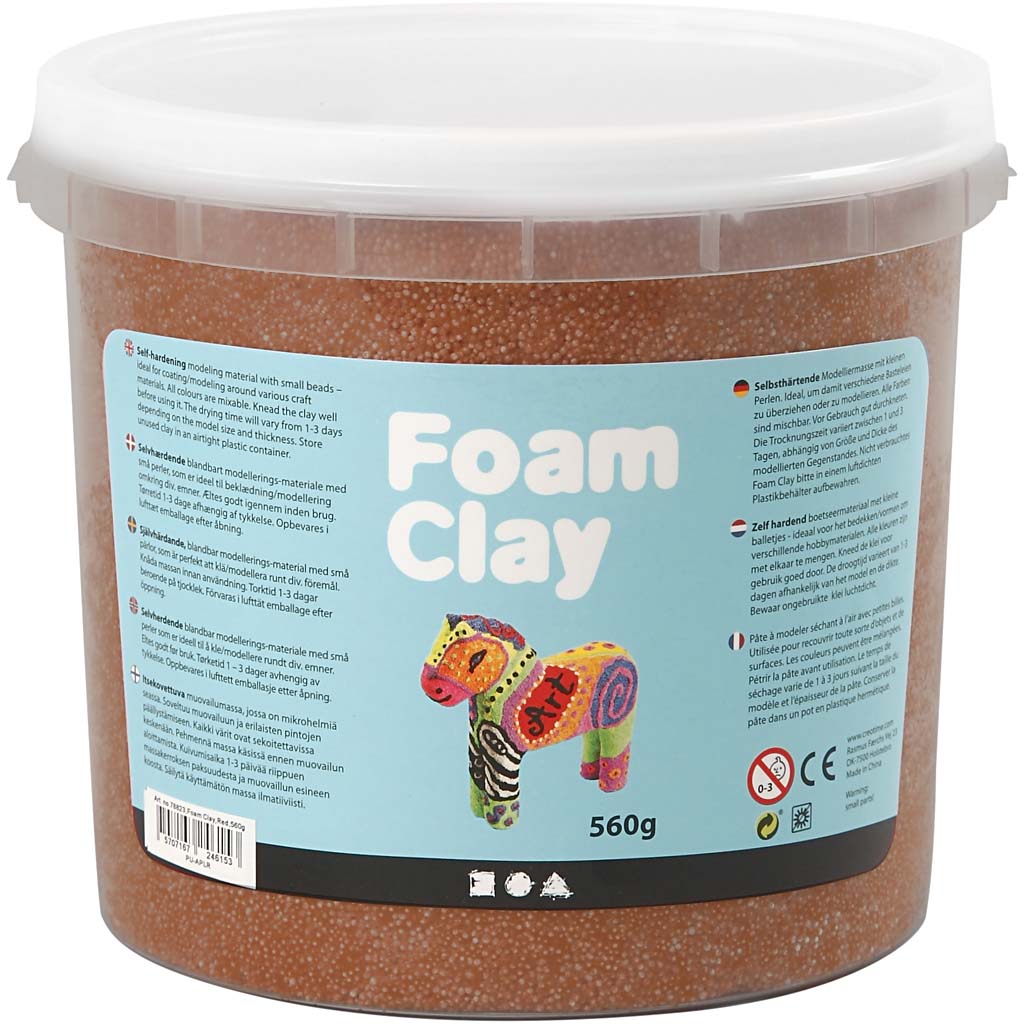 Foam Clay - Foam Clay Https://www.cchobby.nl/foam-clayr-bruin-560-gr-1-emmer