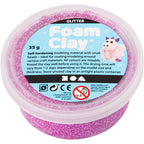 Creativ Company - Creativ Company Https://www.cchobby.nl/foam-clayr-glitter-paars-35-gr-1-doosje