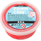 Creativ Company - Creativ Company Https://www.cchobby.nl/foam-clayr-glitter-rood-35-gr-1-doosje