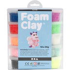 Foam Clay - Foam Clay Https://www.cchobby.nl/foam-clayr-glitter-diverse-kleuren-10x35-gr-1-doos
