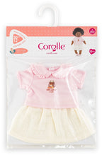 Corolle - t-shirt met jurkje kleine ontdekker - 30cm