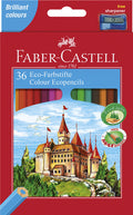 Faber Castell - Faber Castell fc-120136 kleurpotlood faber-castell castle zeskantig karton etui met 36 stuks