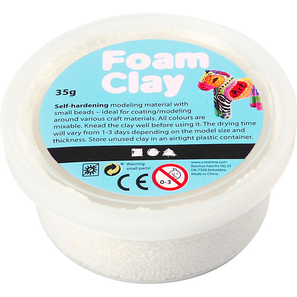 Foam Clay - Foam Clay Https://www.cchobby.nl/foam-clayr-wit-35-gr-1-doosje