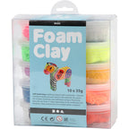 Foam Clay - Foam Clay Https://www.cchobby.nl/foam-clayr-ass-farver-10x35-g-1-pk