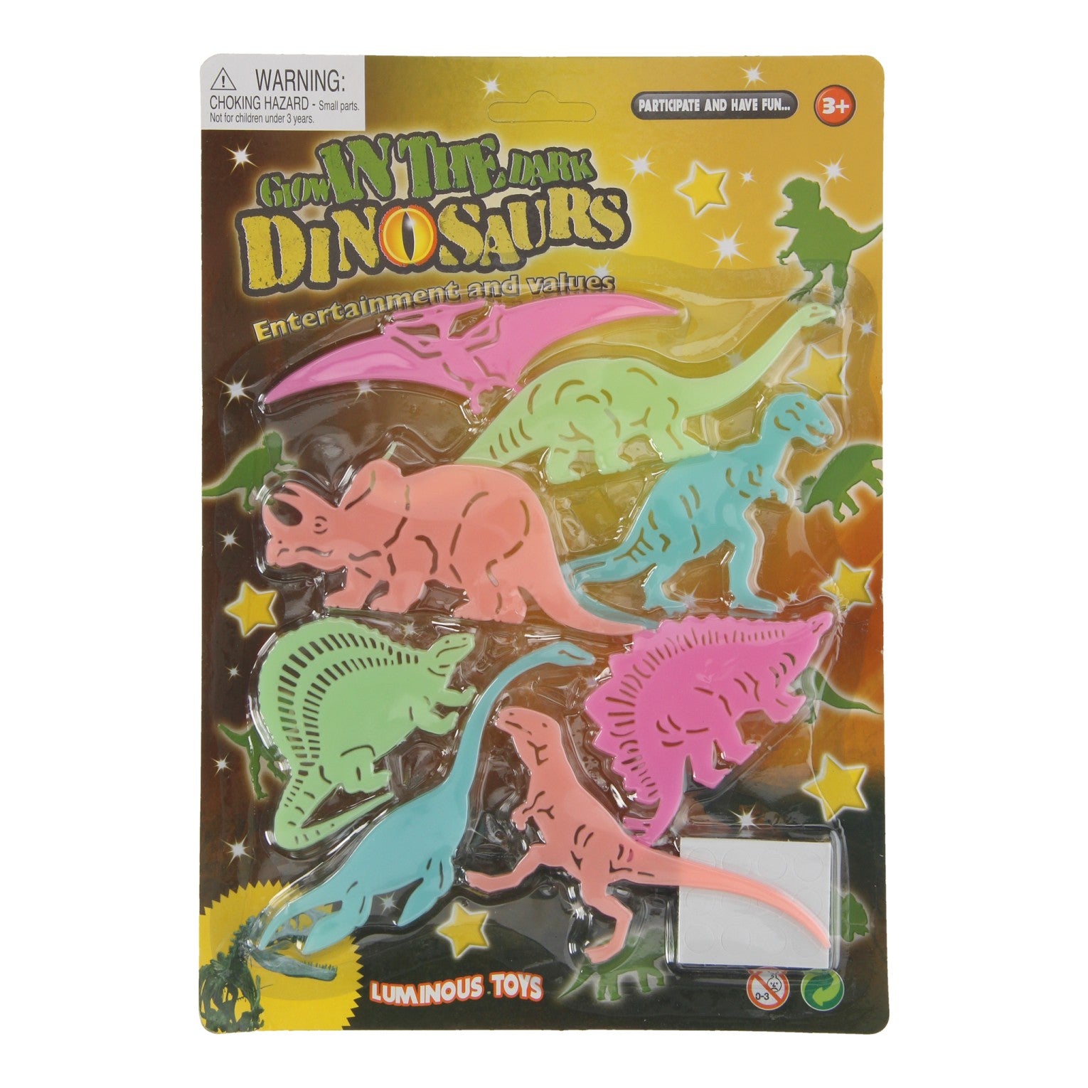 - Glow in the Dark Dino's