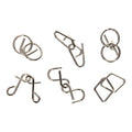 Metalen mini breinpuzzel