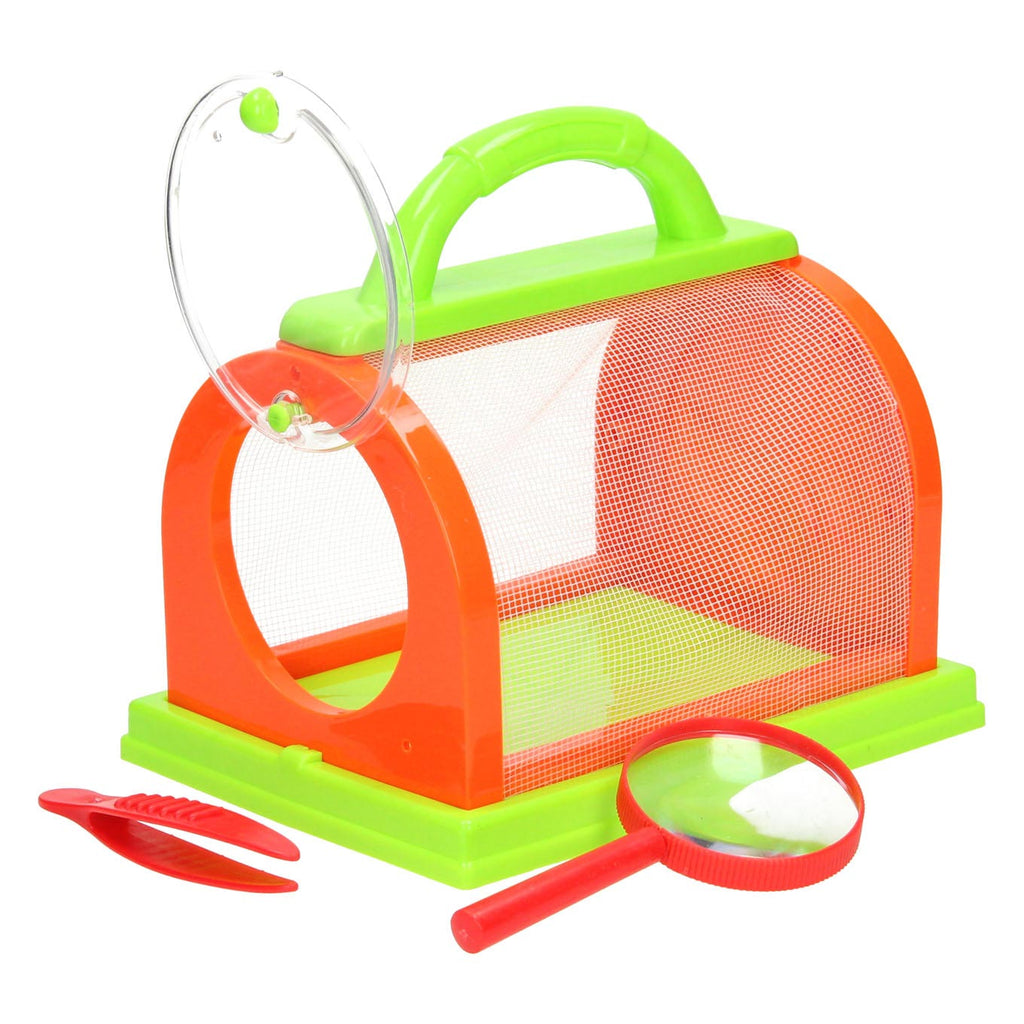 - Insecten Observatiekast Geel/Groen 3dlg.