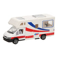 Die-cast camper wit