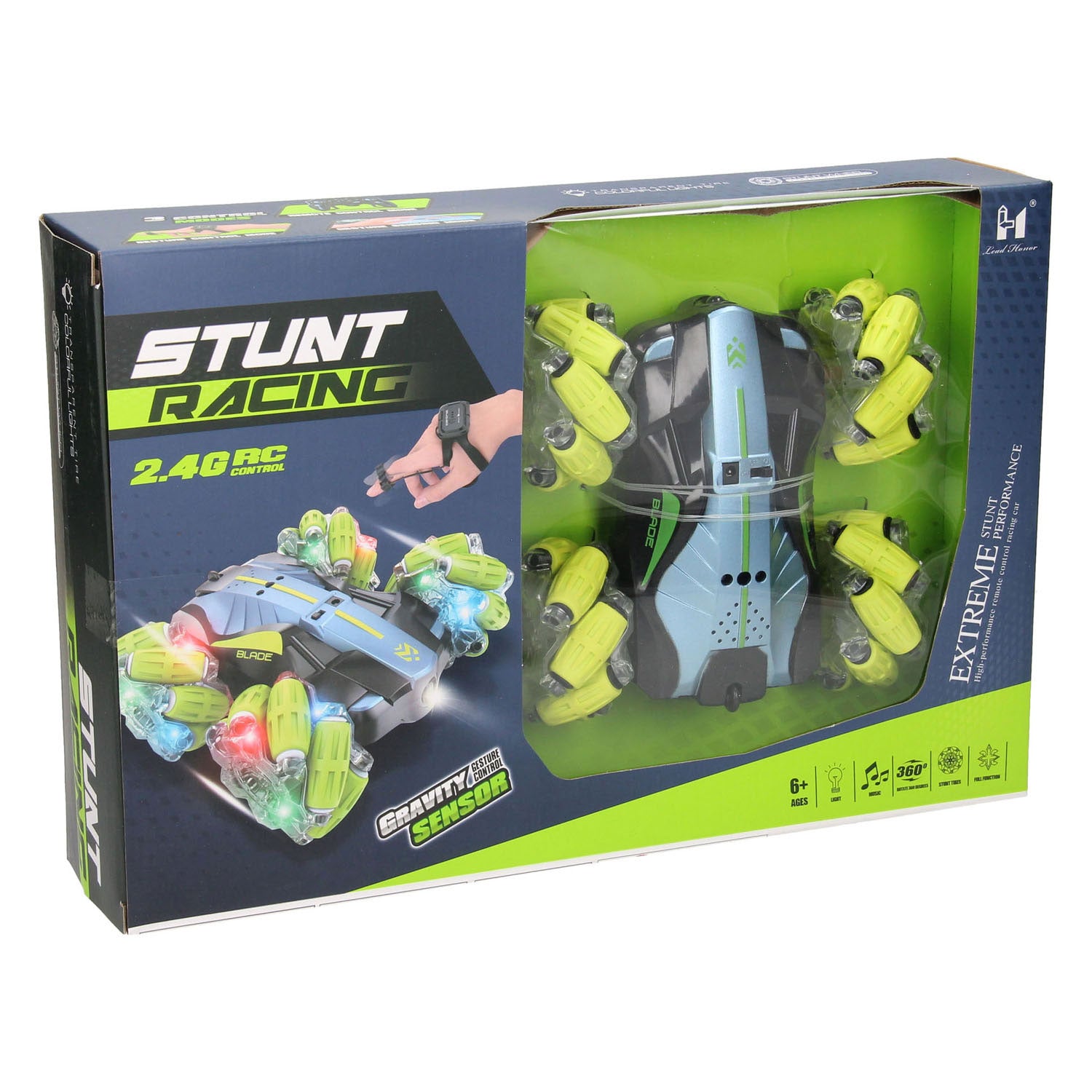 Lobbes Speelgoed- Lobbes SpeelgoedStunt racing rc bestuurbare auto