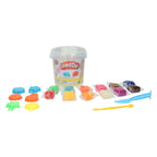 Lobbes Speelgoed- Lobbes SpeelgoedKleiset in opbergbox lolly's maken - 12 kleuren klei