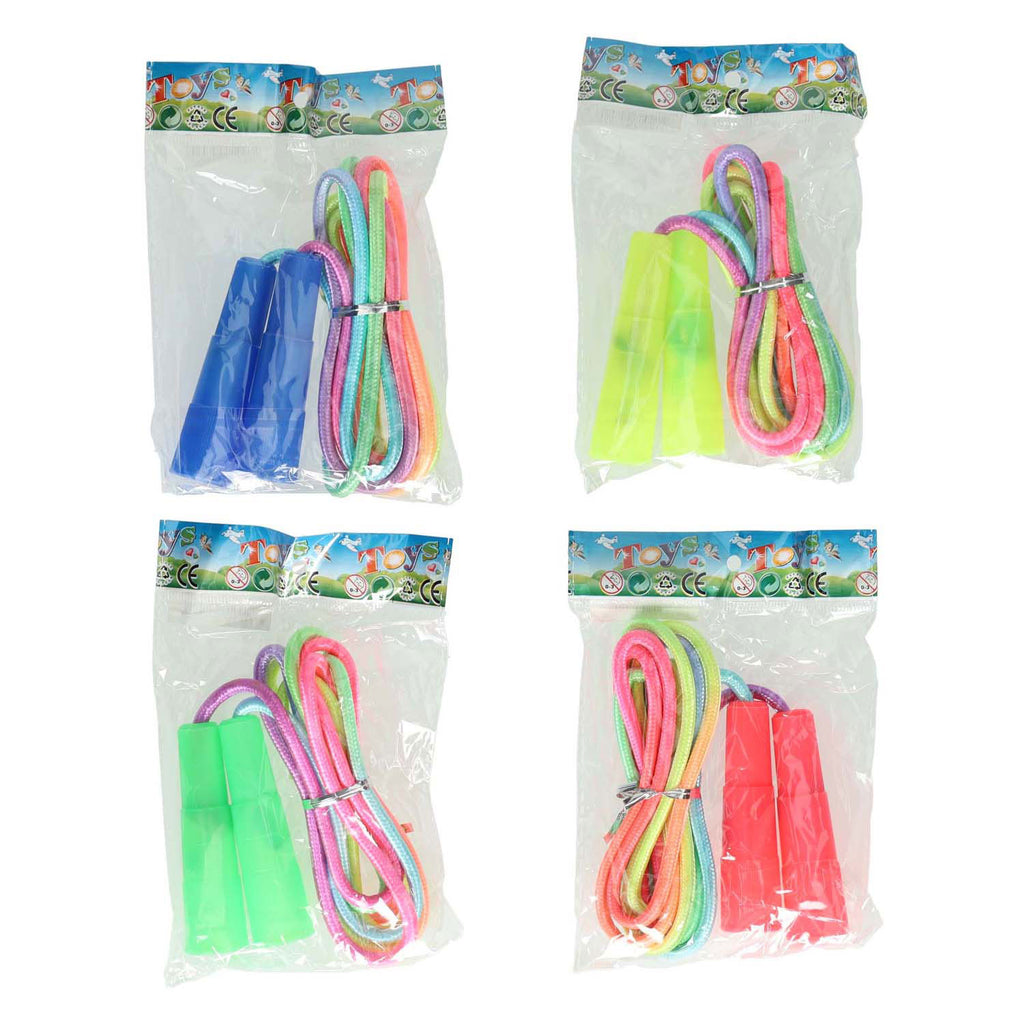 - Springtouw met Regenboogkoord