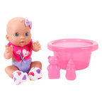 Poppenset met bad
