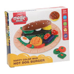 Lobbes - Lobbes Kleiset eten broodje gezond - 4 kleuren klei