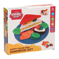 Lobbes - Lobbes Kleiset eten sandwich - 4 kleuren klei