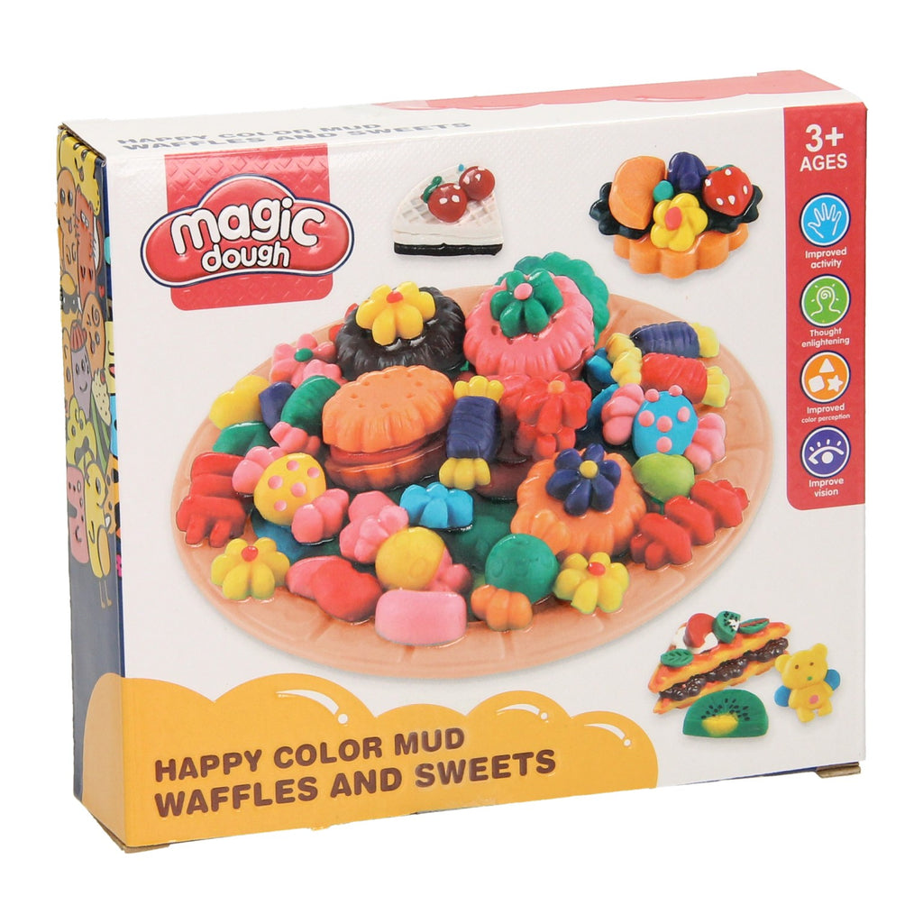 - Kleiset Eten Lekkernijen - 4 Kleuren Klei