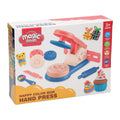 Kleiset met klei pers - 4 kleuren klei