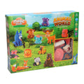 Lobbes speelgoed bv lobbes klei speelset dieren wereld - 6 kleuren klei en gereedschap.
