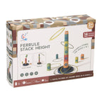 Stapeltoren en ringwerpspel 2in1