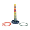 Stapeltoren en ringwerpspel 2in1