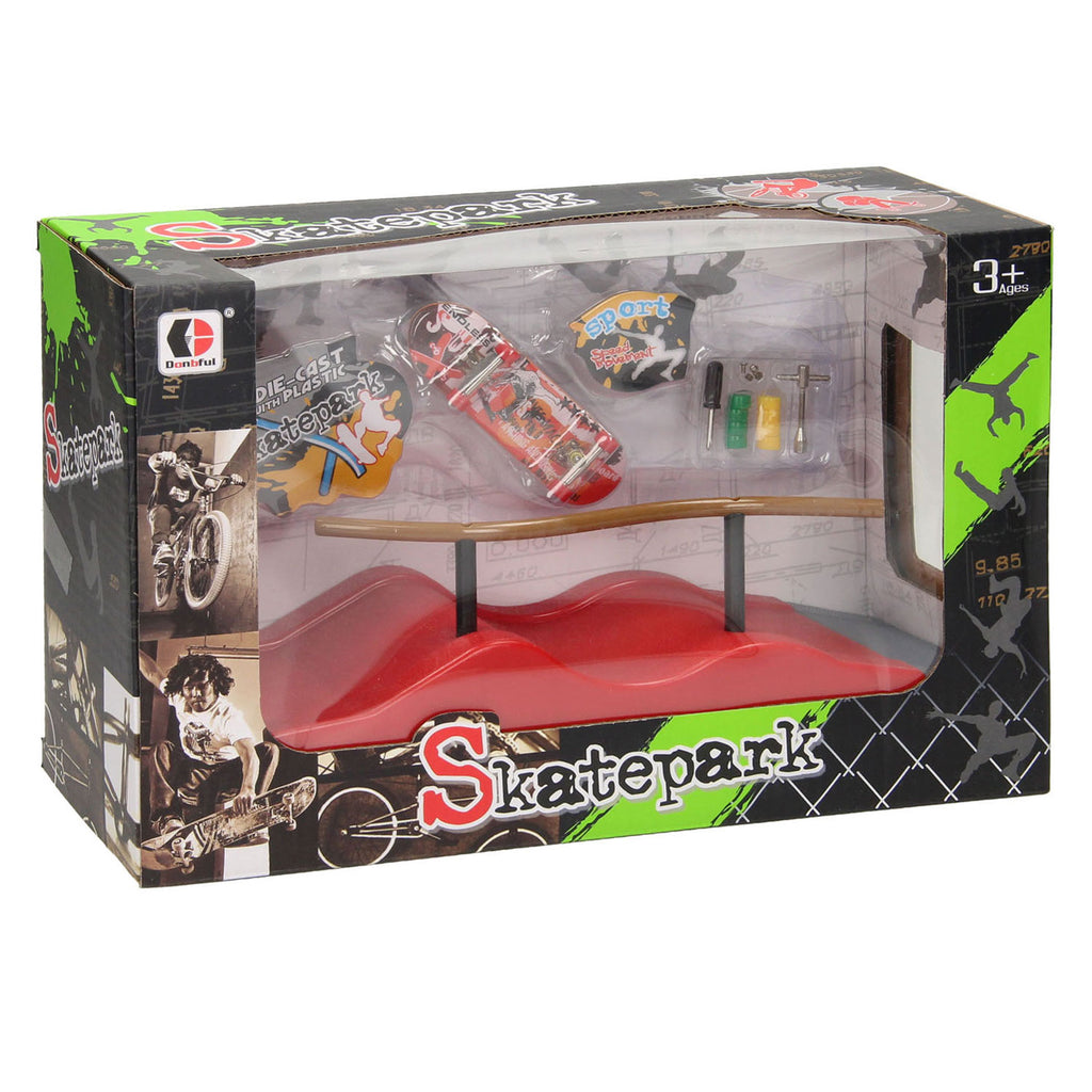 - Vinger Skateboard met Stunt Trail