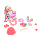 Lobbes - Lobbes Deluxe poppenset etenstijd