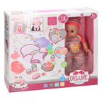 Lobbes Speelgoed- Lobbes SpeelgoedDeluxe poppenset buikdraagtas