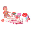 Lobbes Speelgoed- Lobbes SpeelgoedDeluxe poppenset buikdraagtas