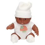 Lobbes - Lobbes Babypopje met wafelpakje en muts