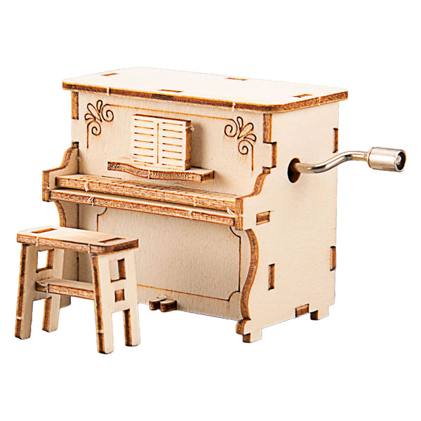 Lobbes - Lobbes Houten bouwpakket wind up piano
