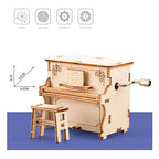 Lobbes - Lobbes Houten bouwpakket wind up piano