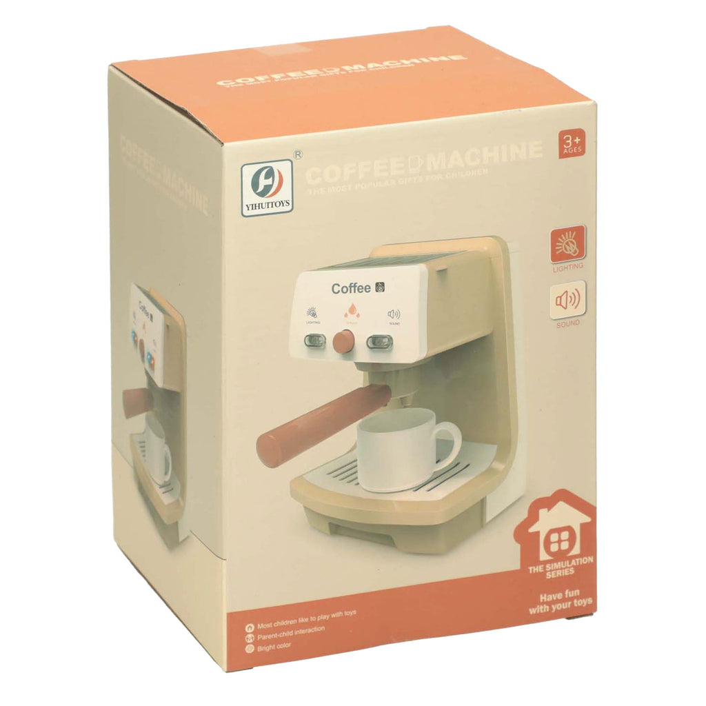Lobbes Speelgoed- Lobbes SpeelgoedKoffie machine met licht en geluid