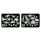 Glow in the dark dino's, 16dlg.