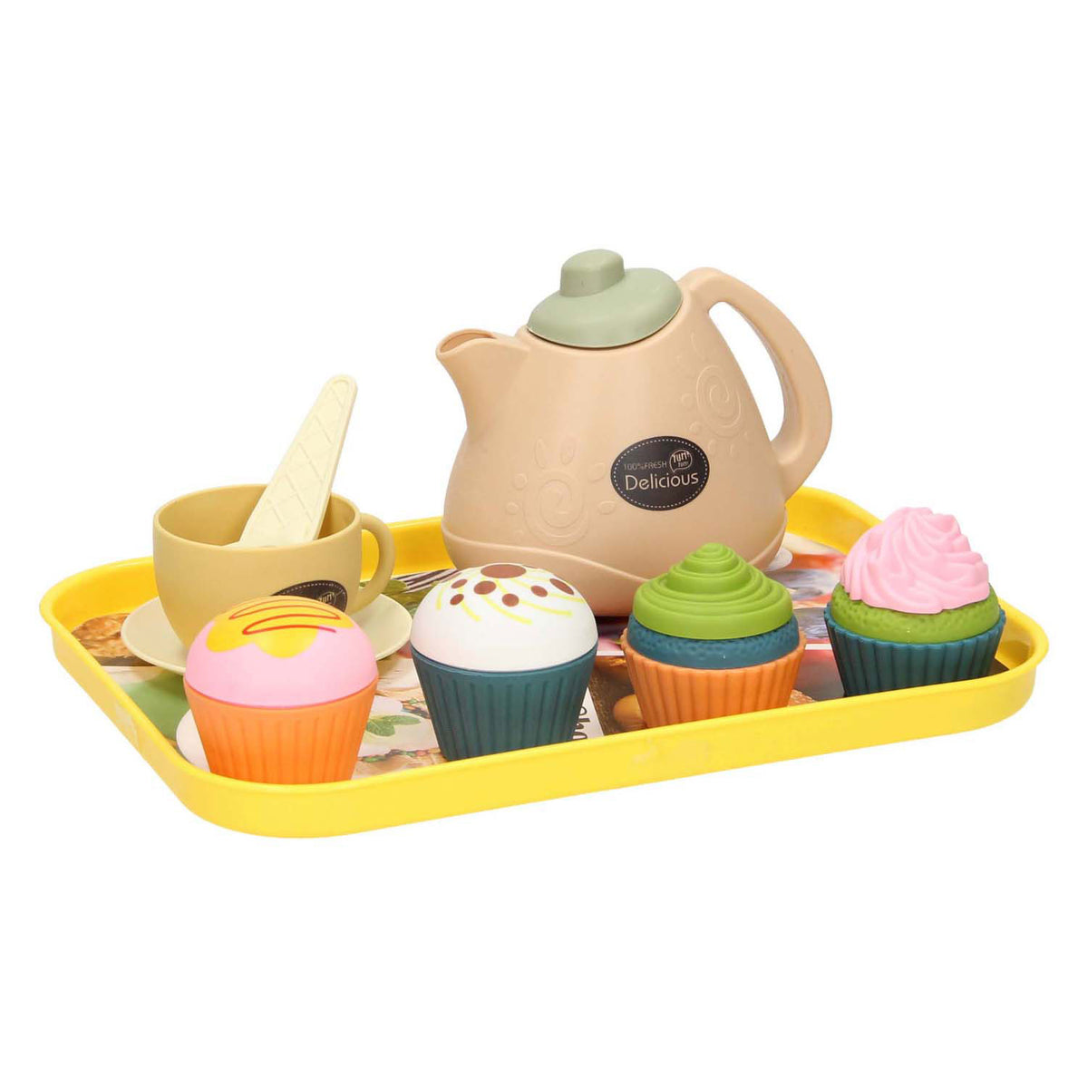 - Dienblad Speeleten Thee & Taartjes