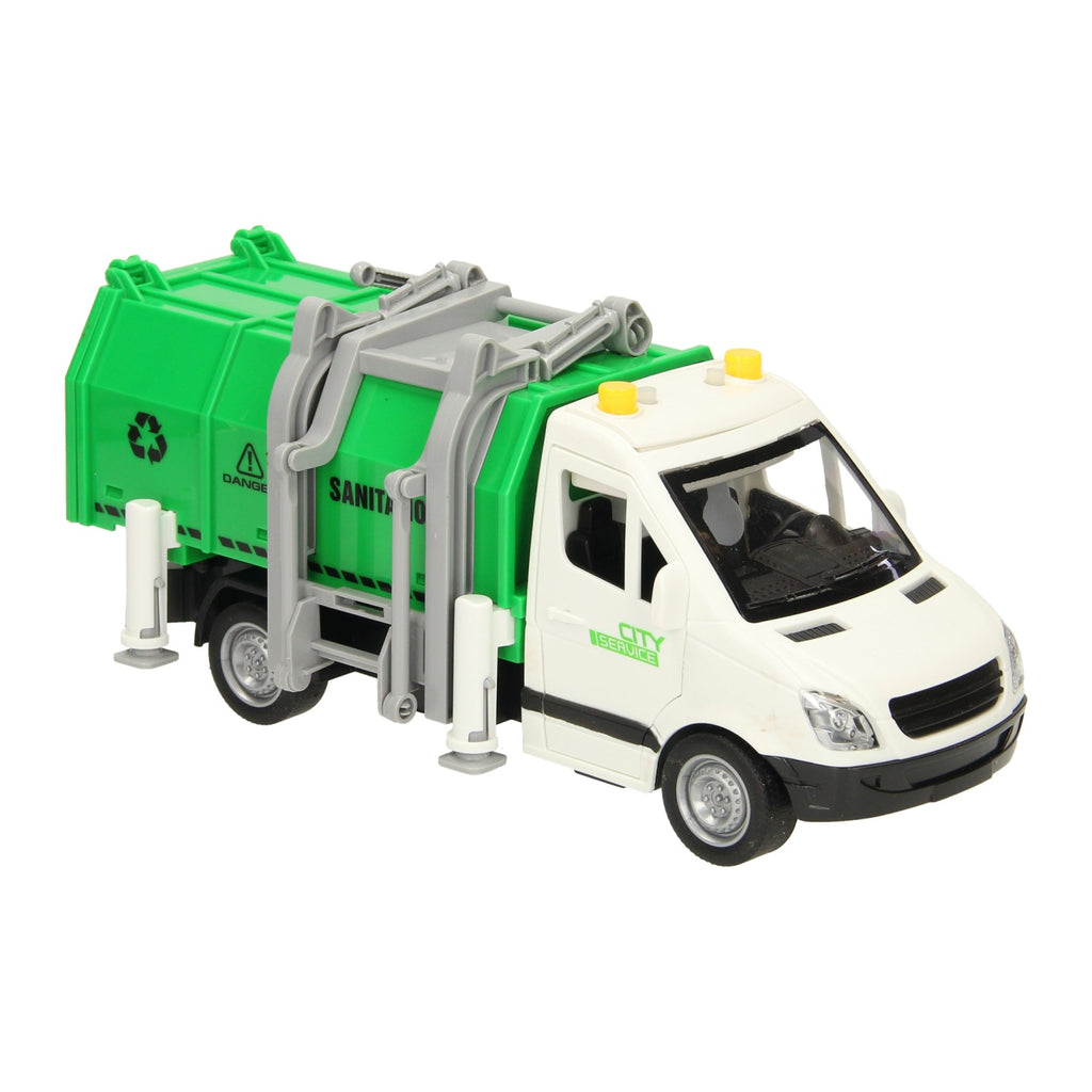 - Recyclewagen met Licht en Geluid