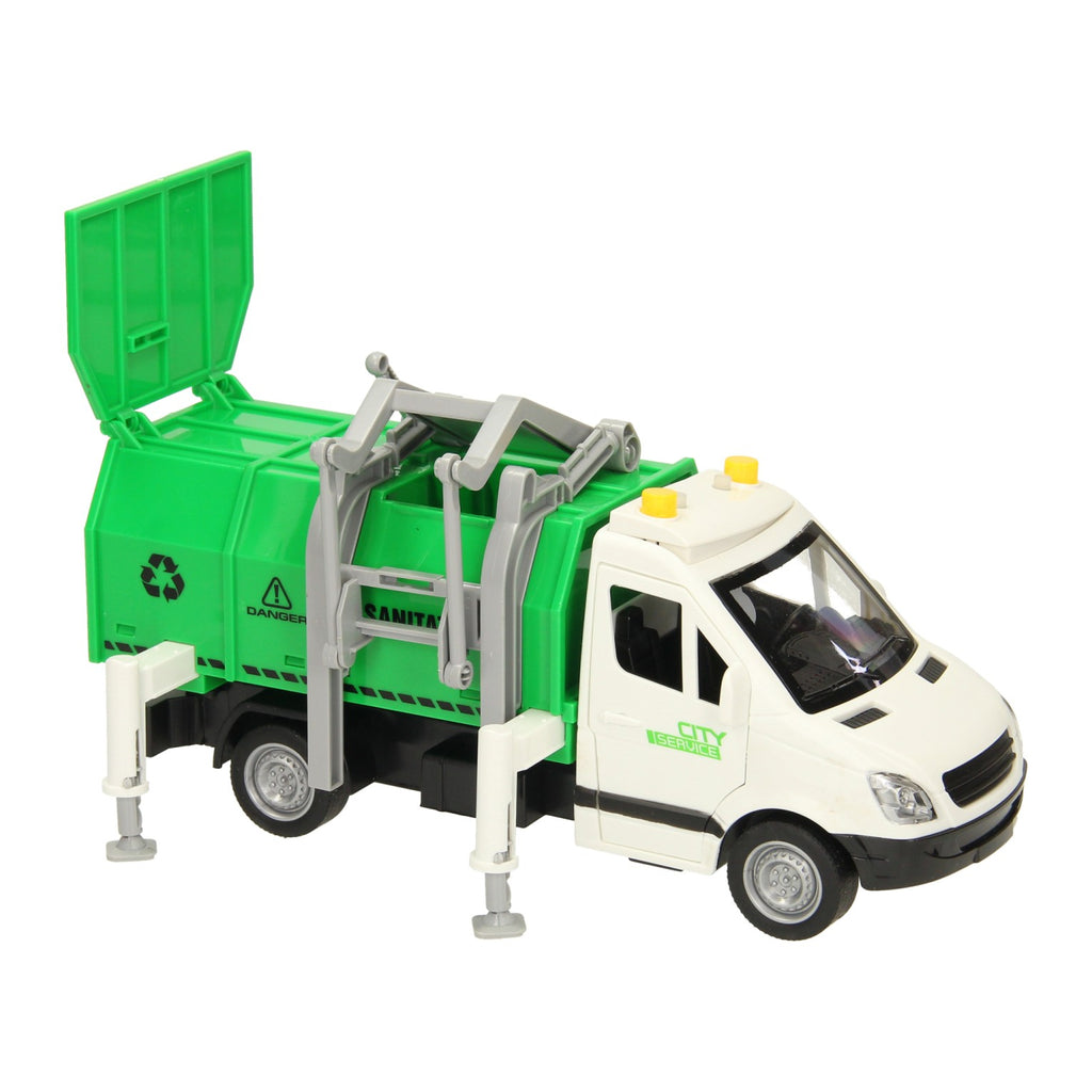 - Recyclewagen met Licht en Geluid