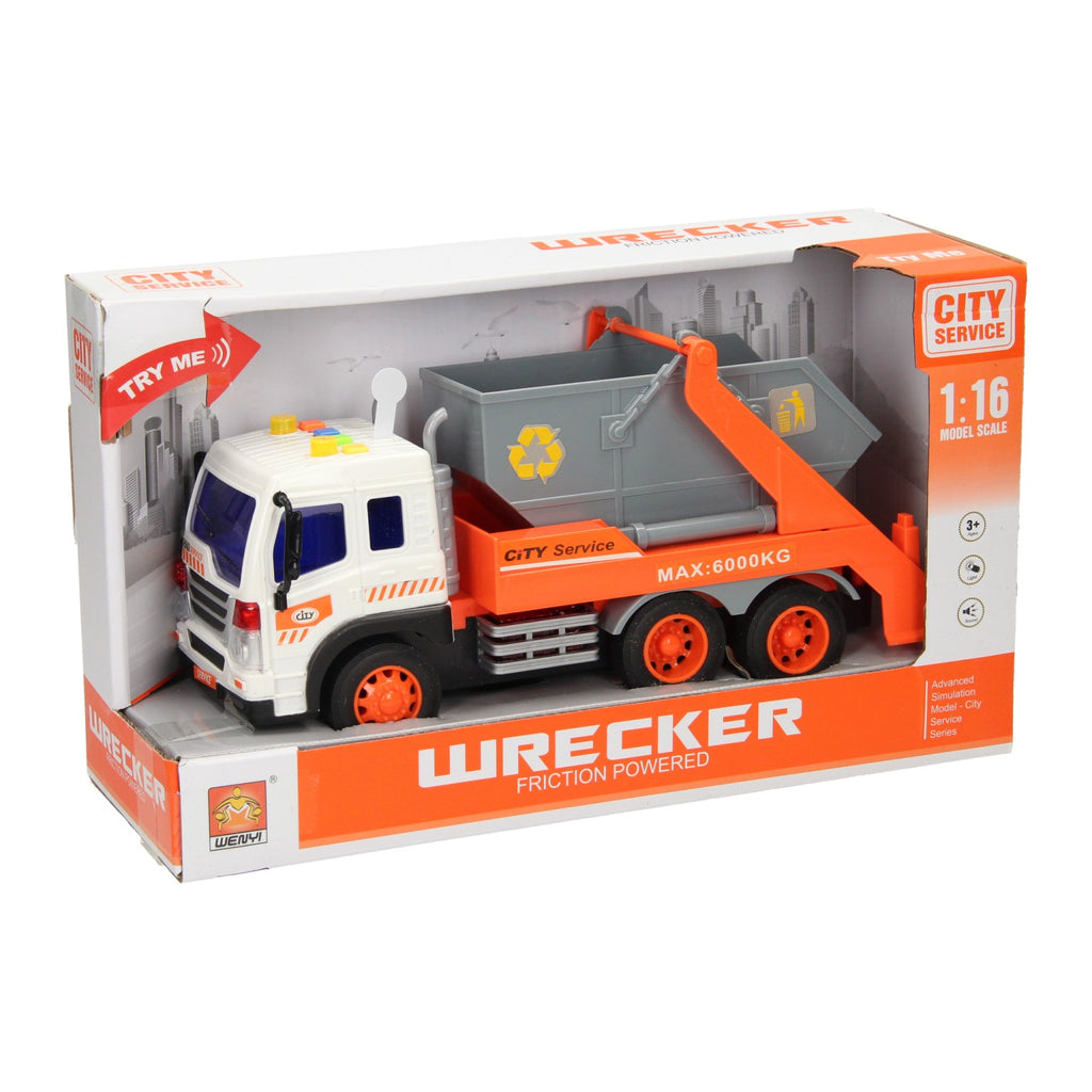 - Truck met Afzetbak met Licht en Geluid