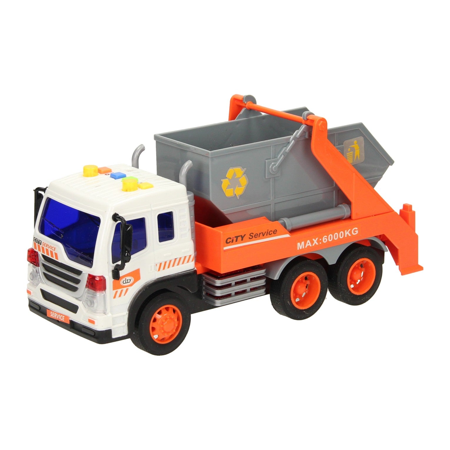 - Truck met Afzetbak met Licht en Geluid