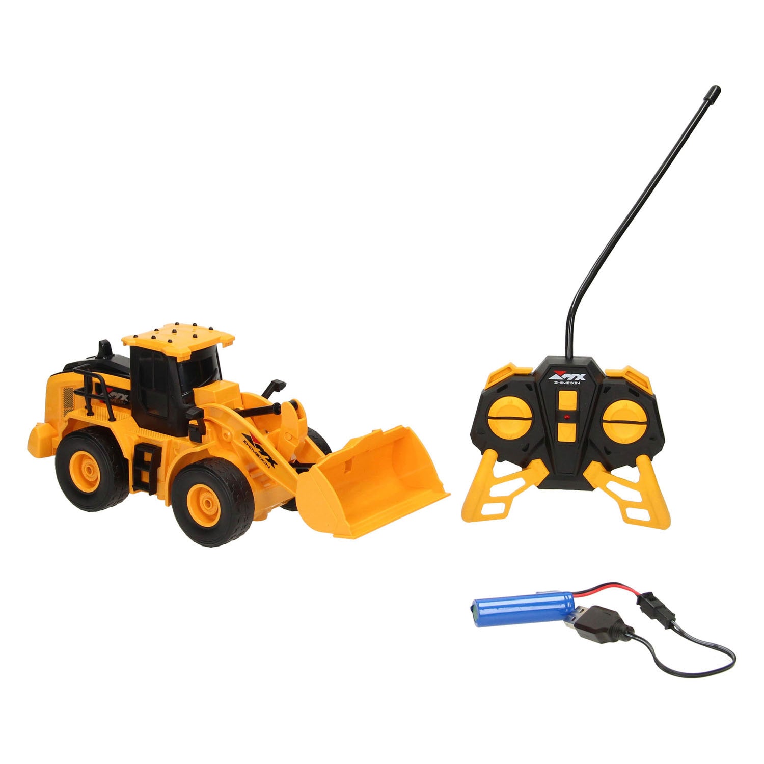 Lobbes Speelgoed- Lobbes SpeelgoedRc bestuurbare truck met voorlader 1:24