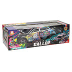 Lobbes speelgoed bv rc bestuurbare racewagen softbody graffity