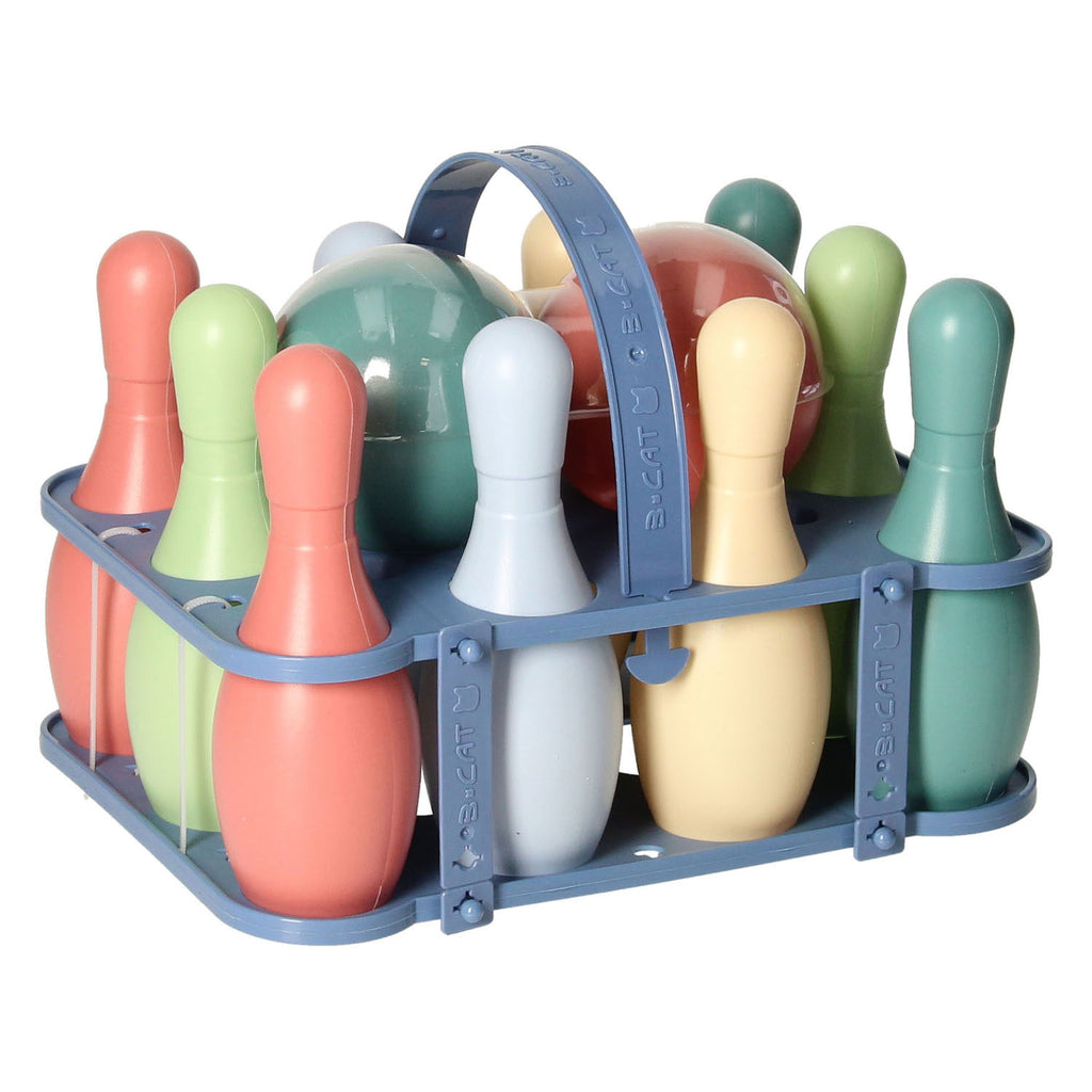 Lobbes - Lobbes Bowlingset pastel in houder 12dlg.