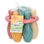 - Kegelspel Pastel in Houder 6dlg.