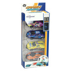 - Raceauto Backflip Pull Back Set - 4 stuks