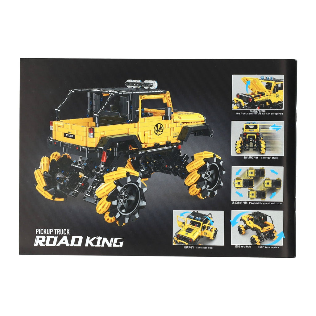 Lobbes Speelgoed- Lobbes SpeelgoedHappy build bestuurbare rc bouwsteentjes set pickup truck - 1490dlg.